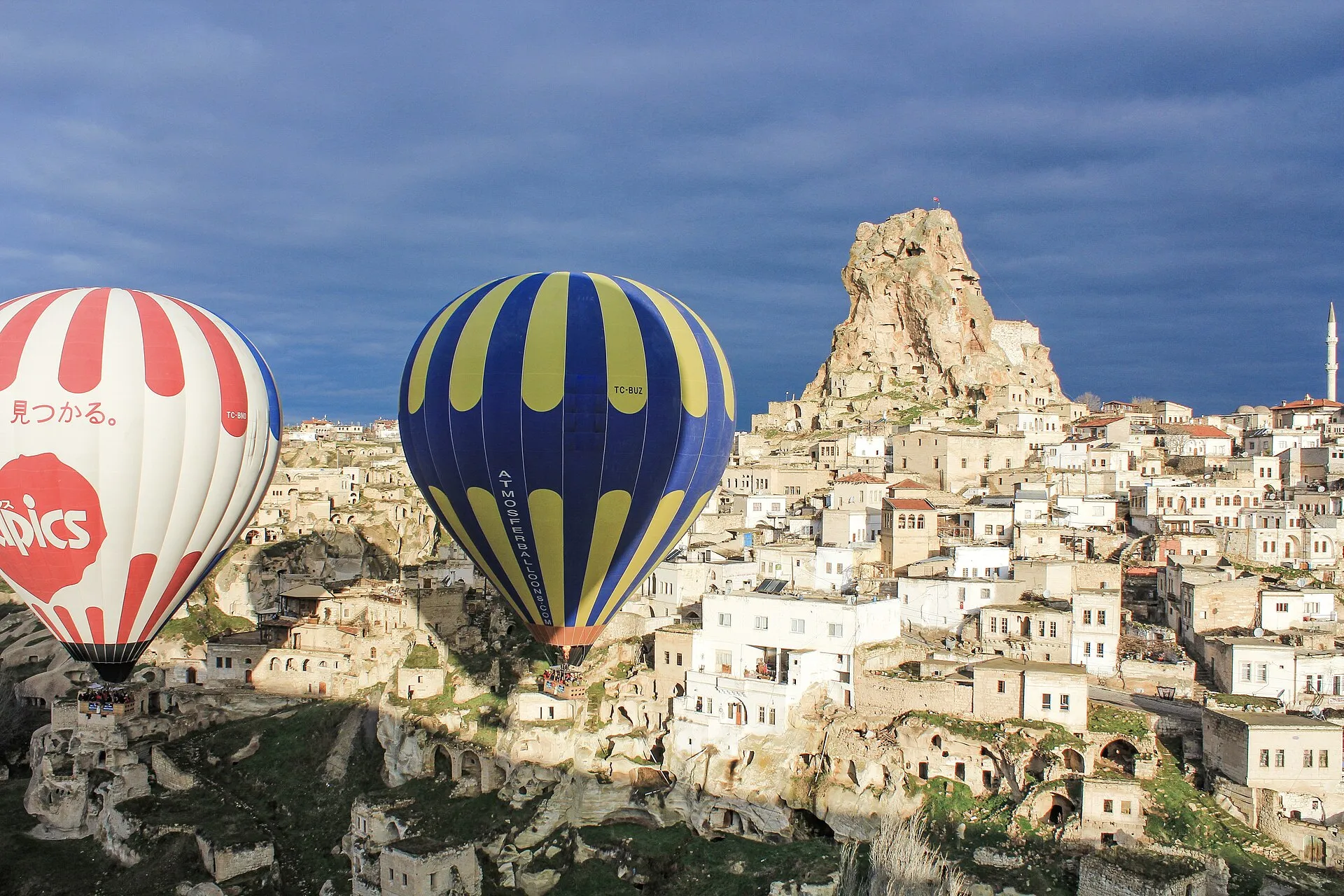 Die Täler von Kappadokien (Türkei): Routen, Heißluftballonfahrten, Tipps