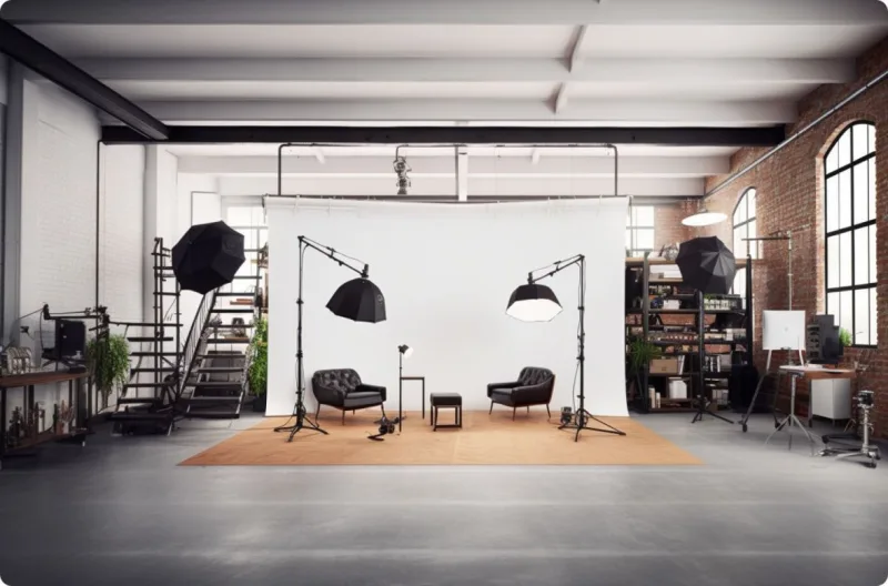 Estúdio fotográfico em Alanya