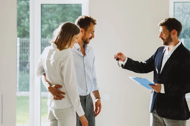 Auswahl des Objekts nach den Wünschen des Kunden