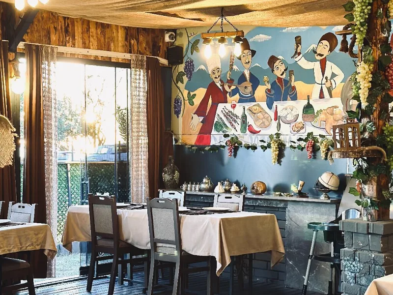 Georgian Garden Alanya — Restoranas Alanijoje: Užsakymas internetu, kainos ir atsiliepimai