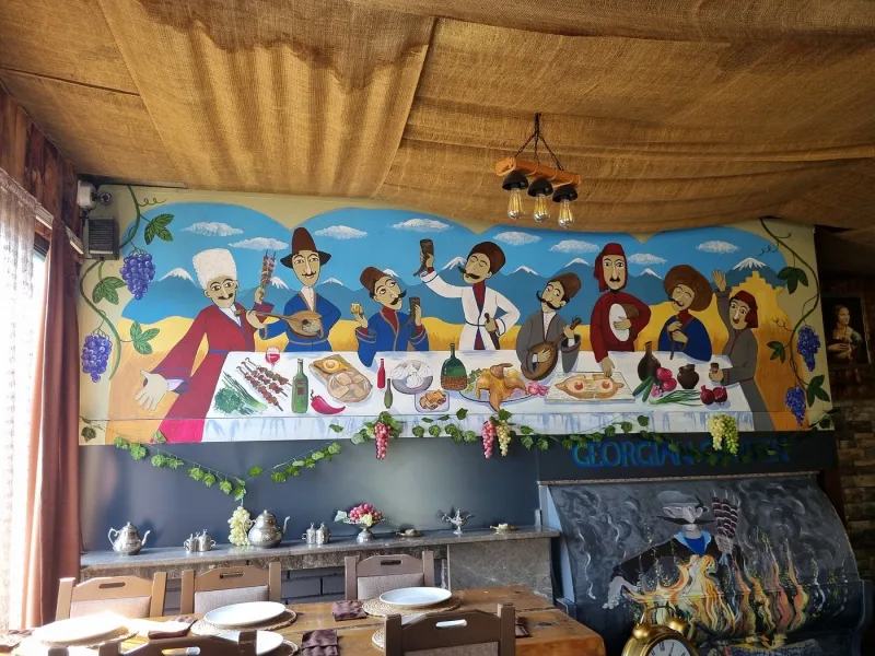 Georgian Garden Alanya — Restoranas Alanijoje: Užsakymas internetu, kainos ir atsiliepimai